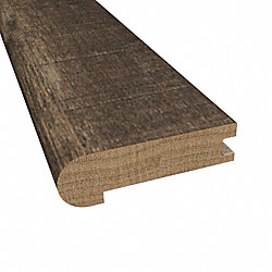 Prefinished Distressed Rattan Maple Hardwood 3/4 in thick x 3.125 in wide x 78 in Length Stair Nose